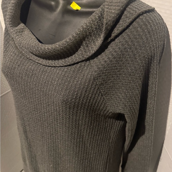 Gentle used good condition Cherish Dark Gray Cowl Neck Sweater - Picture 4 of 8